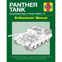 NIEMIECKI CZOŁG PANTERA (Panzerkampfwagen V Panther) KSIĄŻKA DLA PASJONATÓW